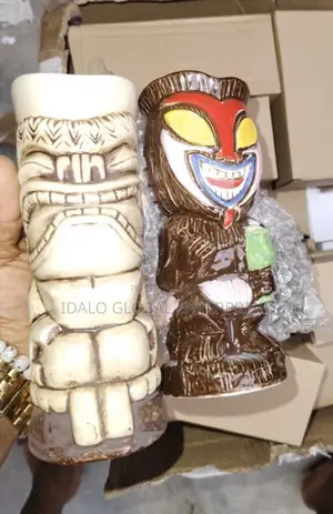 Ceramic Tiki Cup