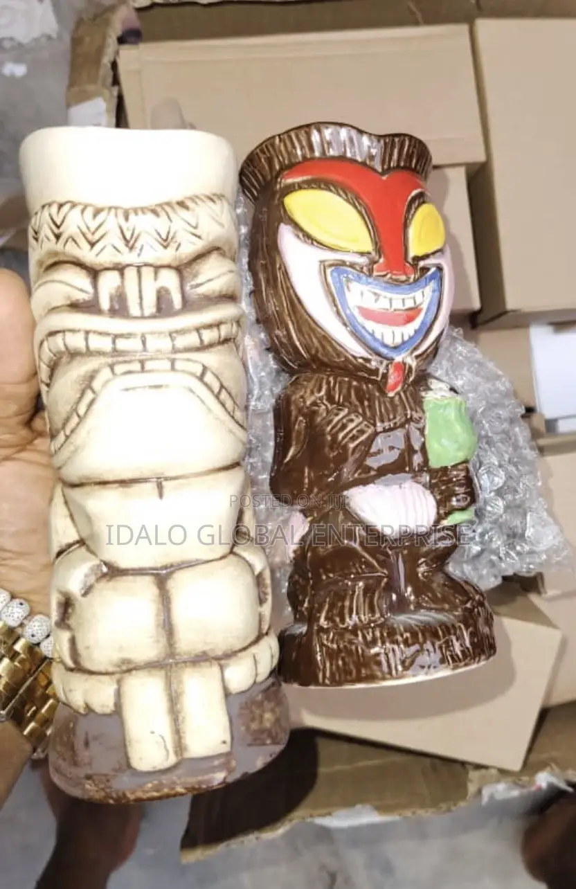 Ceramic Tiki Cup