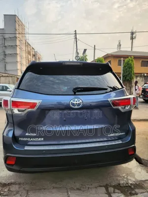 Toyota Highlander Limited 4dr SUV AWD (3.5L 6cyl 6A) 2015 Blue