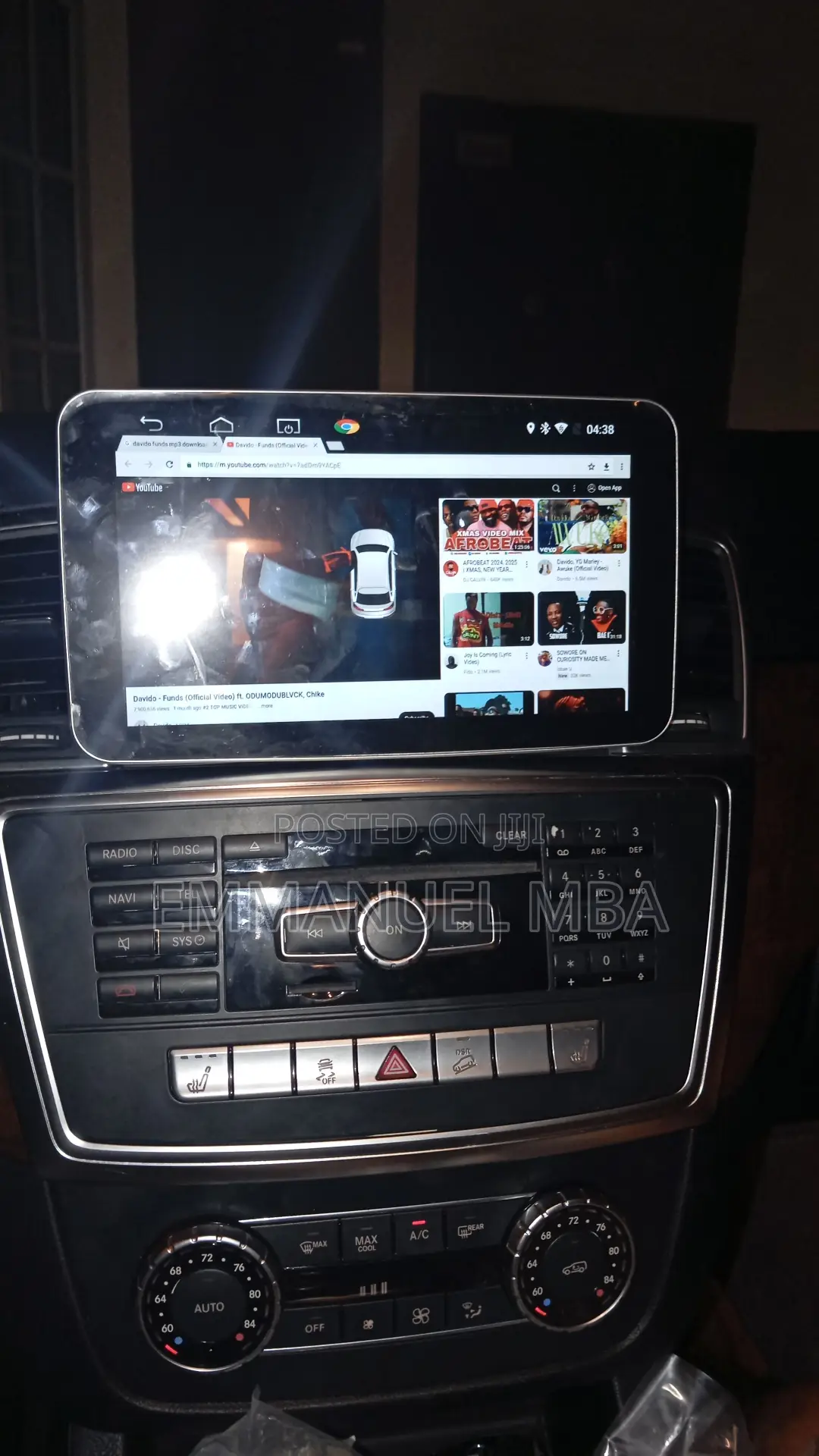 Ml350 to Gle Android Screen With Carplay
