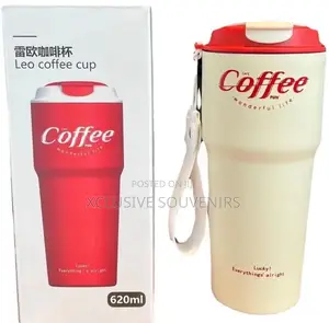 Photo - 620ML Coffee Mugs Double Stainless Steel Thermos Coffee Mug