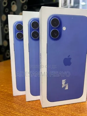 New Apple iPhone 16 128 GB Blue