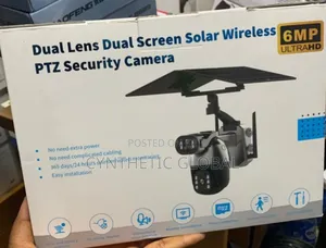 Ubox Solar PTZ With Doublelense/Double Panel