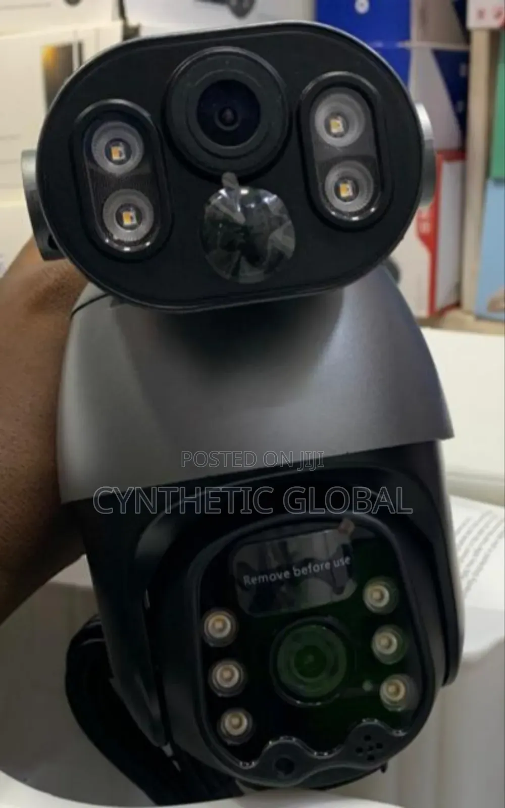 Ubox Solar PTZ With Doublelense/Double Panel
