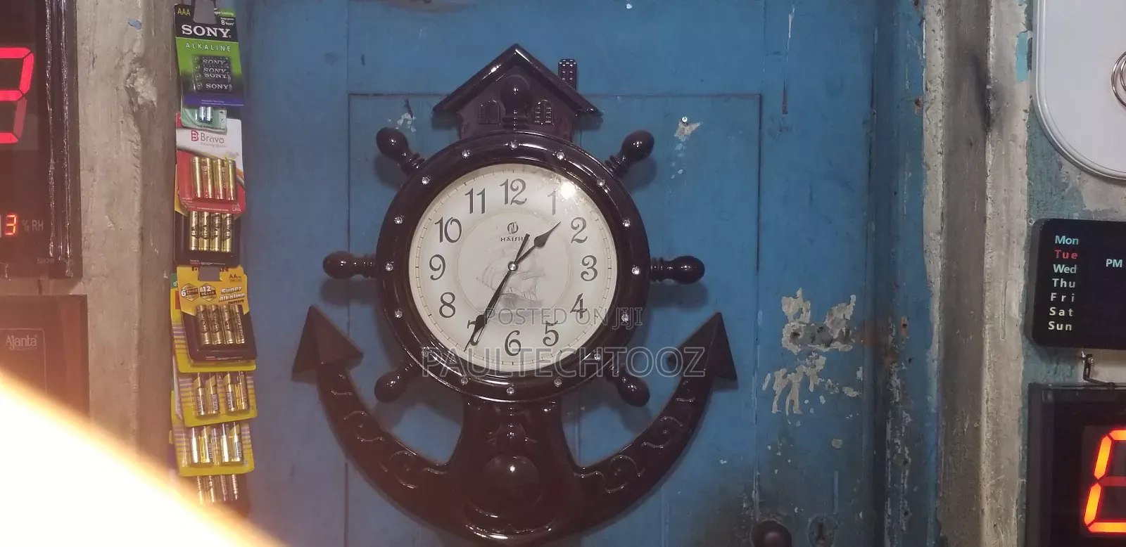 Digital and Analog Wall Clocks