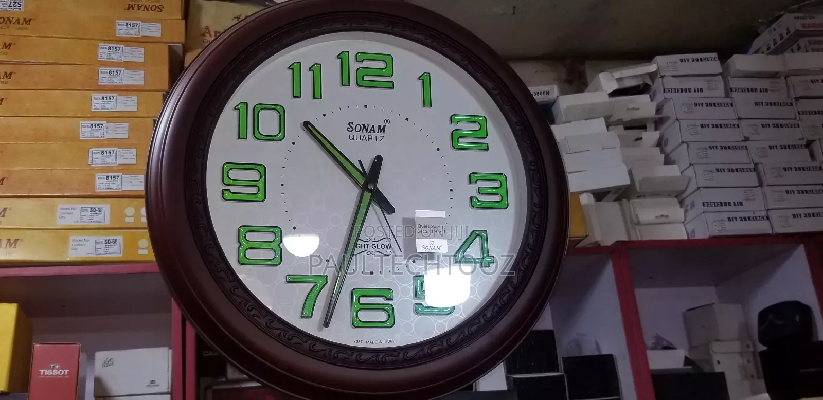 Digital and Analog Wall Clocks