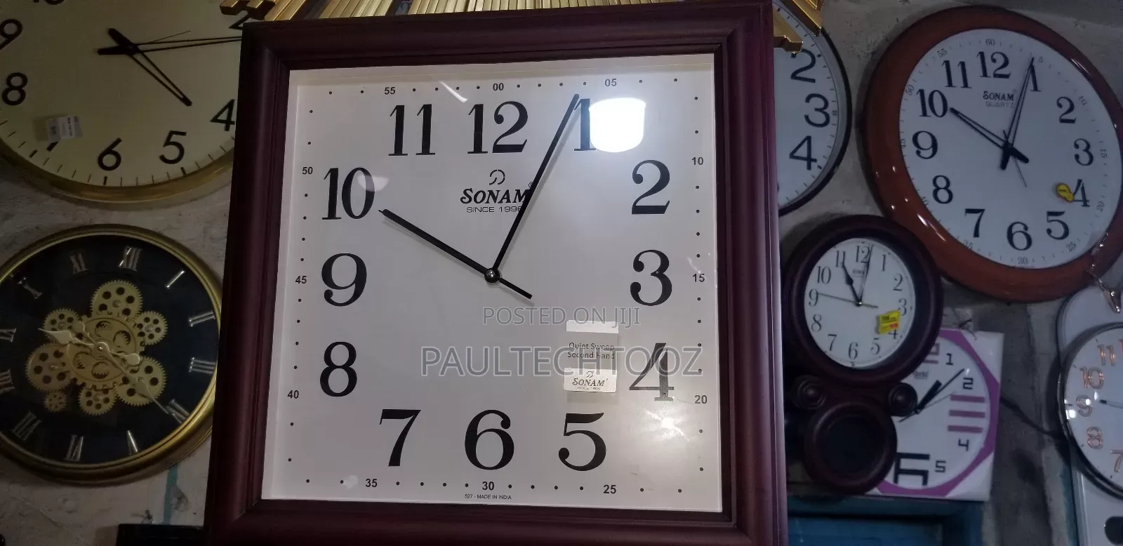Digital and Analog Wall Clocks