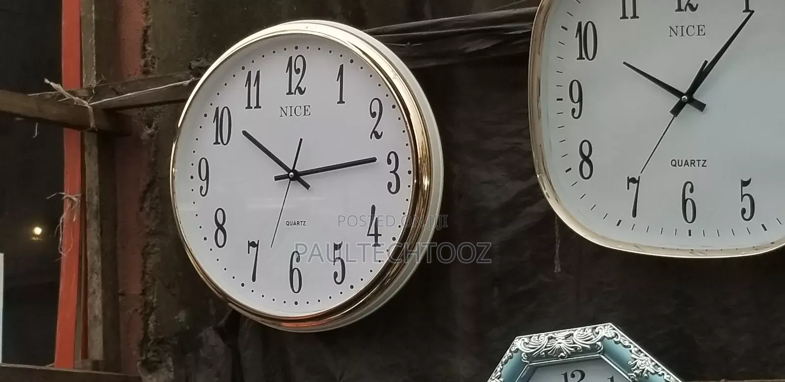 Digital and Analog Wall Clocks