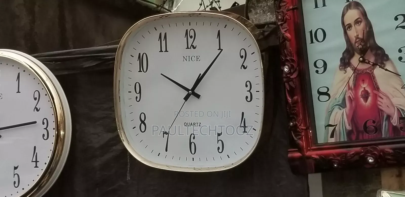 Digital and Analog Wall Clocks