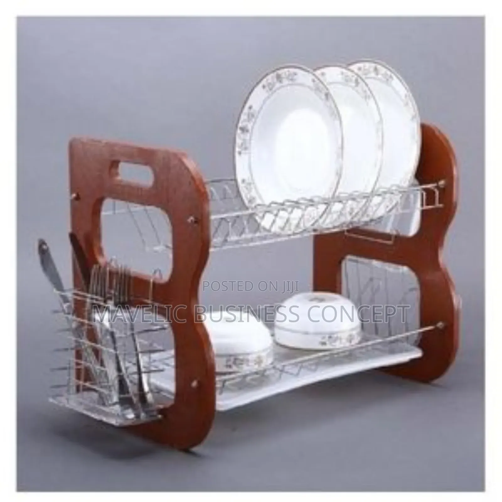 Wooden Plate Rack