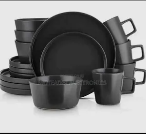 16 PCS High Quality Stoneware Matte Ceramic Dinner Set
