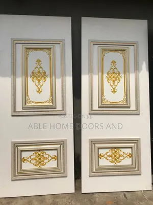 Able Home Wooden Door Made in Nigeria HDF