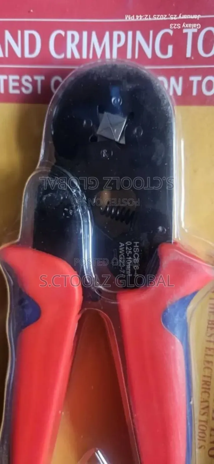 Hexagonal Crimping Plier