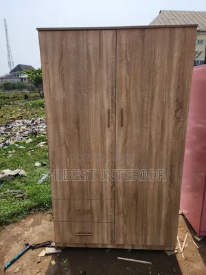 Wooden Three Door Wardrobe