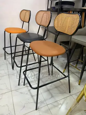 Unique Barstool/Kitchen Chair With Backrest