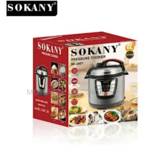 Sokany 6L Multifunctional 1000w Electric Pressure Cooker