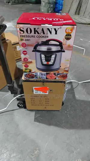 Sokany 6l Pressure Cooker