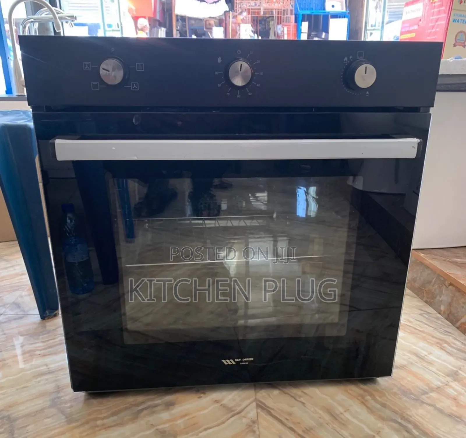 Gas and Electric Oven -