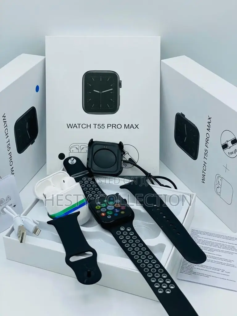 T55+ Pro Max Double Strap Smartwatch Series 9