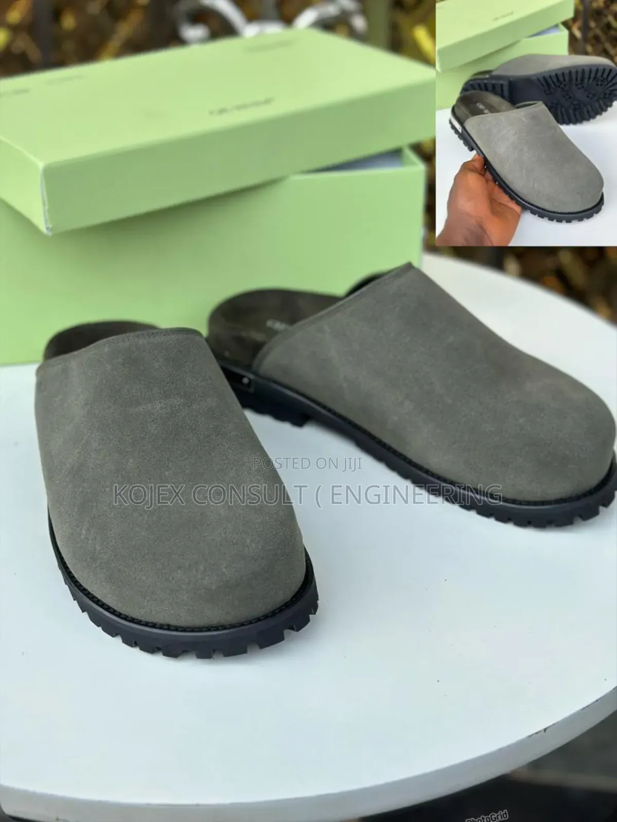 Original Off White Comfy Half Shoe Available