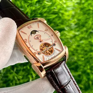 Luxury Parmigiani Leather Authomatic Wristwatches