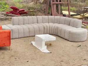 Curved Sofa L Shape .