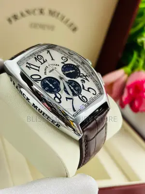 Luxury Franck Muller Leather Strap Wristwatches