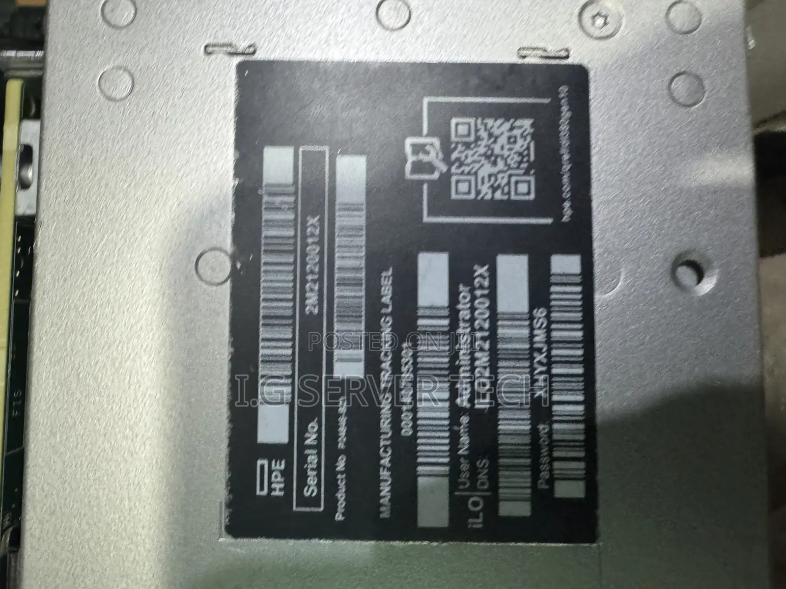 Server HP ProLiant DL 32GB Intel Xeon SSD 1T