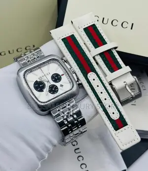 Luxury Gucci Chain Strap Wristwatches (With Extra Strap