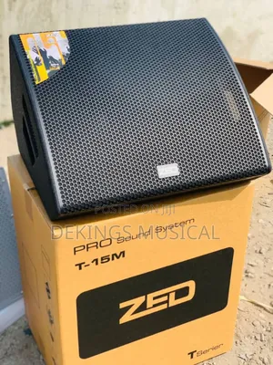 Zed T-15m Stage Floor Monitor Speaker 15 Inches