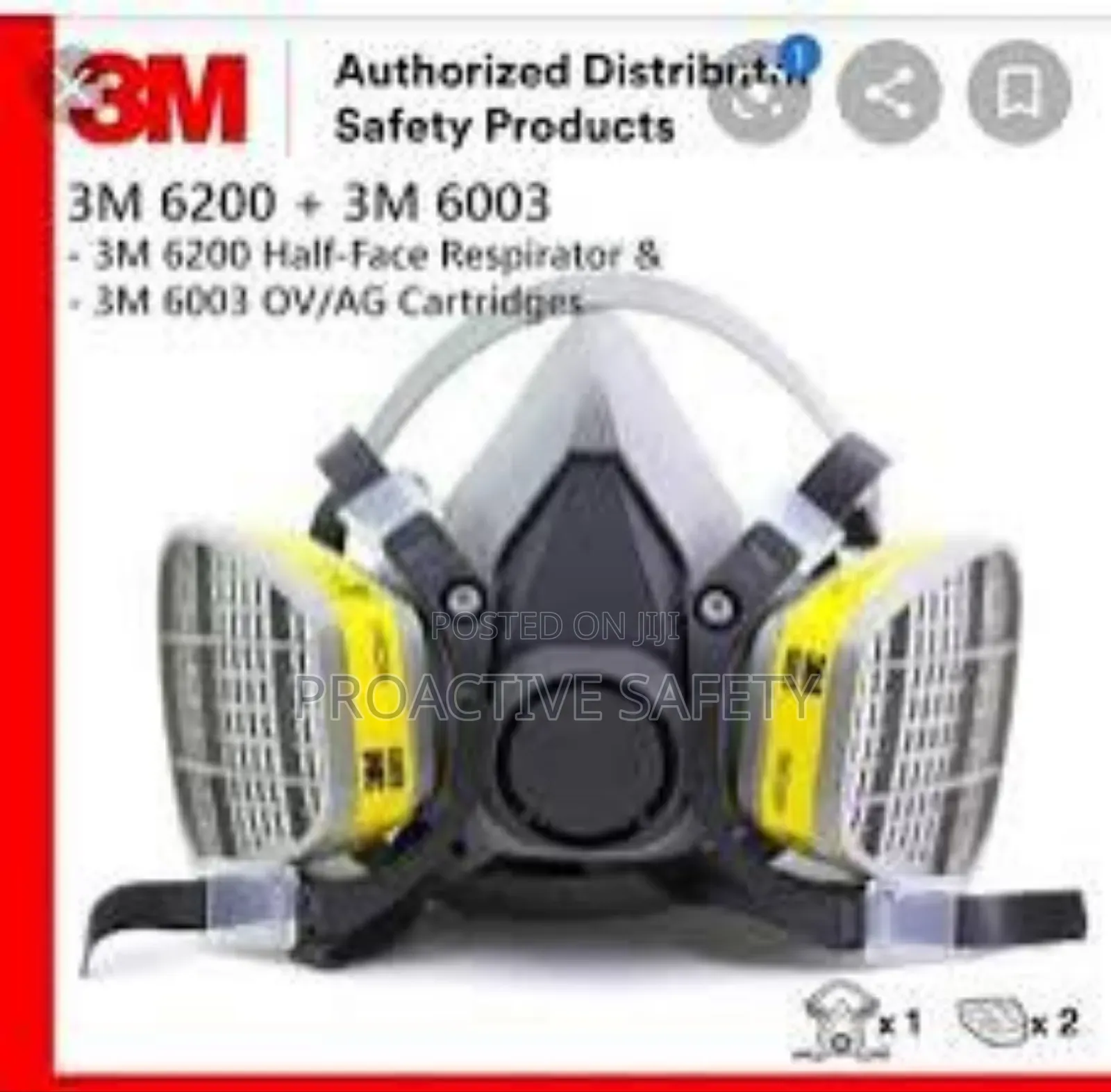 3M Half Face Mask