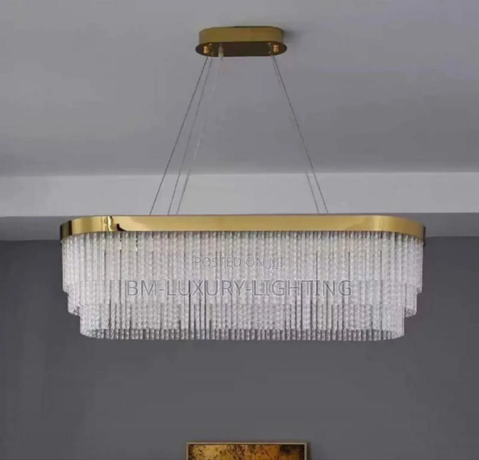 Modern Crystal Drop Nordic Chandelier