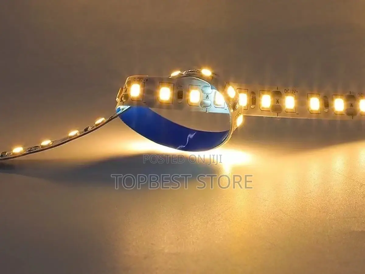 Warm White SMD LED Strip Light 24v/8mm 120 Leds Lights