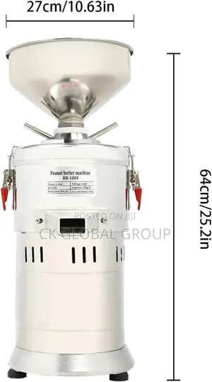 Commercial Stainless Steel Peanut Butter Grinding Machine
