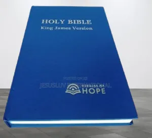 KJV Bible Large Giant Print,Hardcover by Heralds of Hope-Usa