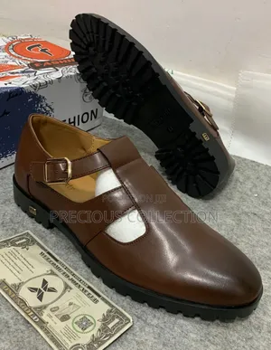 Men's Maserati Leather Vintage Sandals