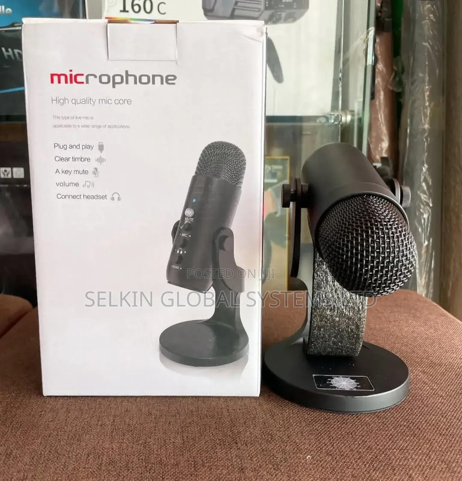 Professional Audio Video Studio Desktop Microphone