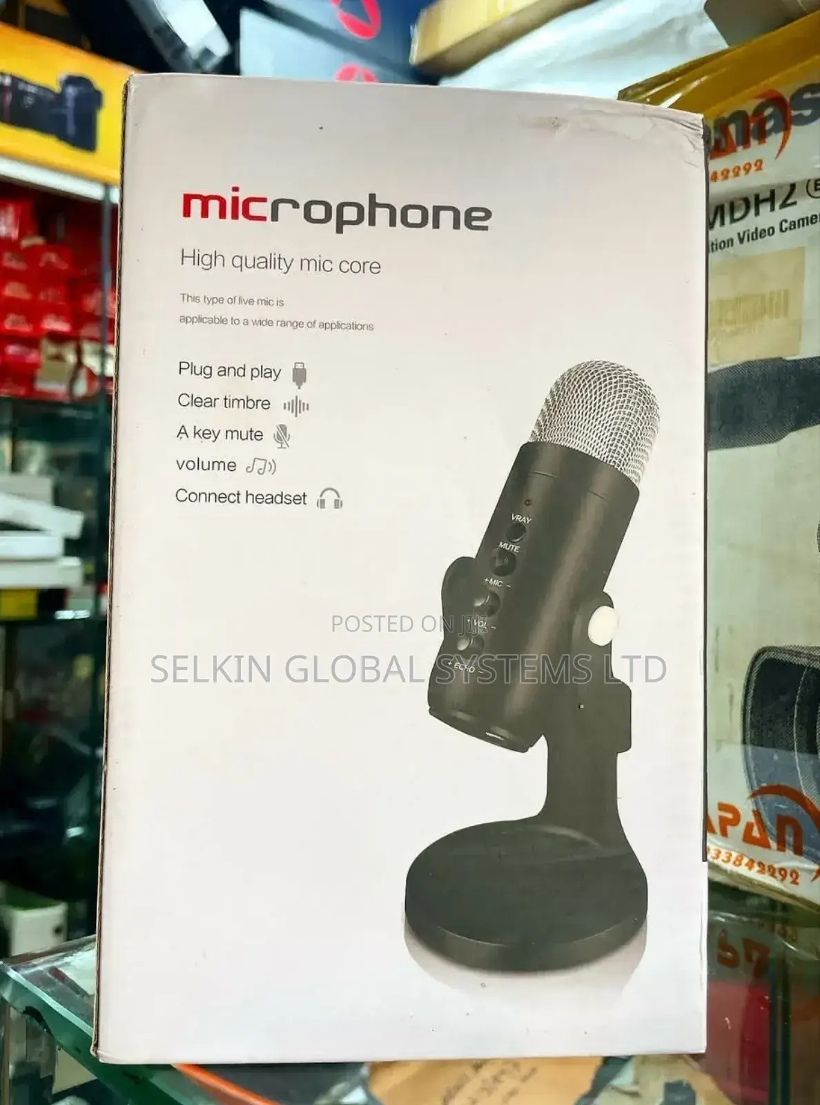 Professional Audio Video Studio Desktop Microphone