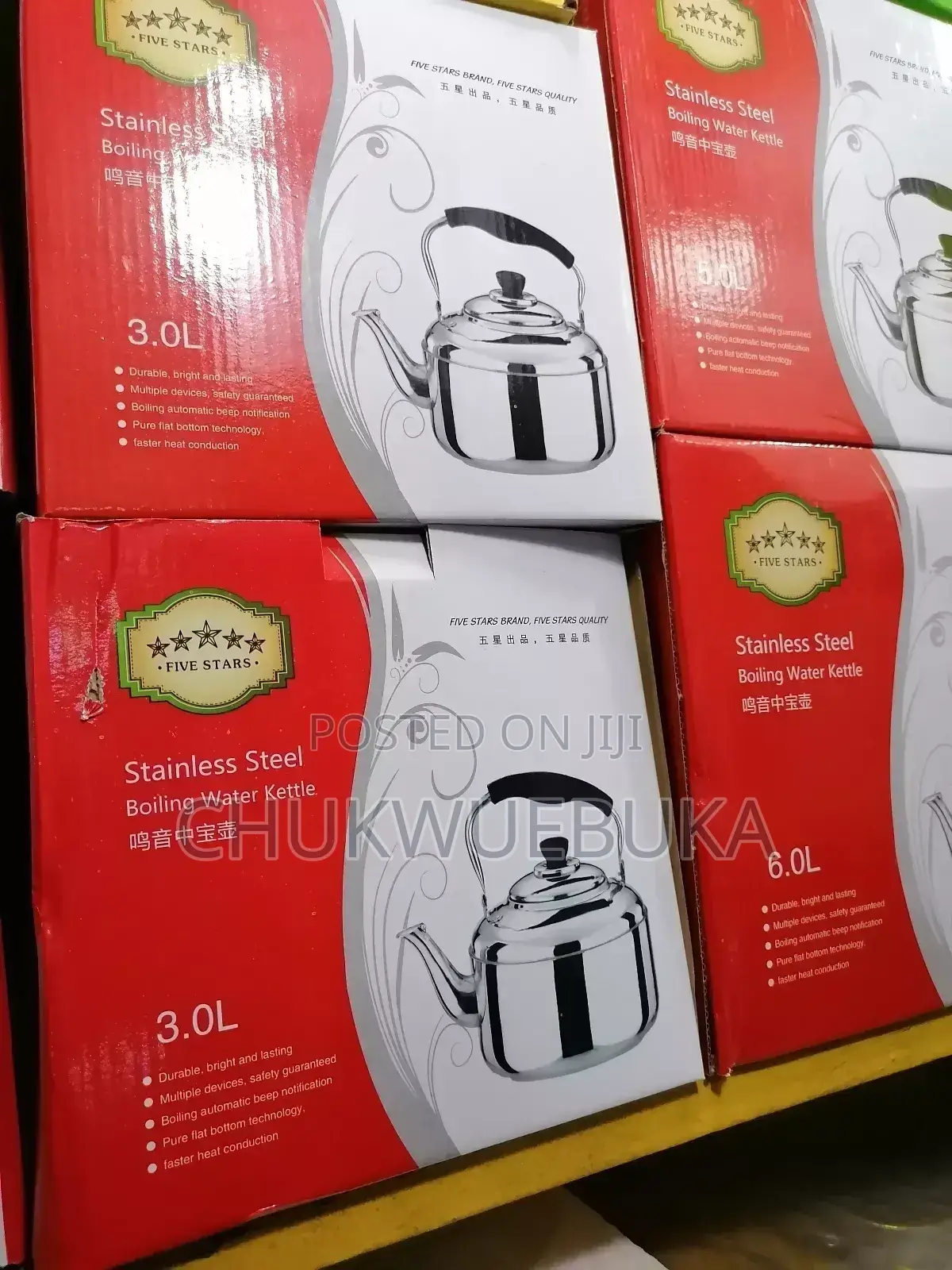 3l and 4l Kettle