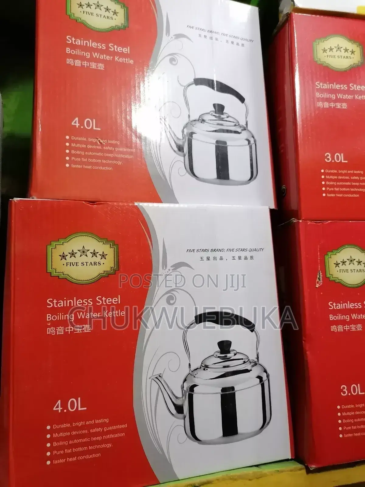 3l and 4l Kettle