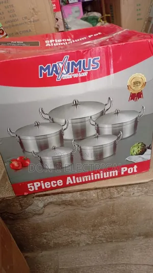 5piece Aluminum Pot