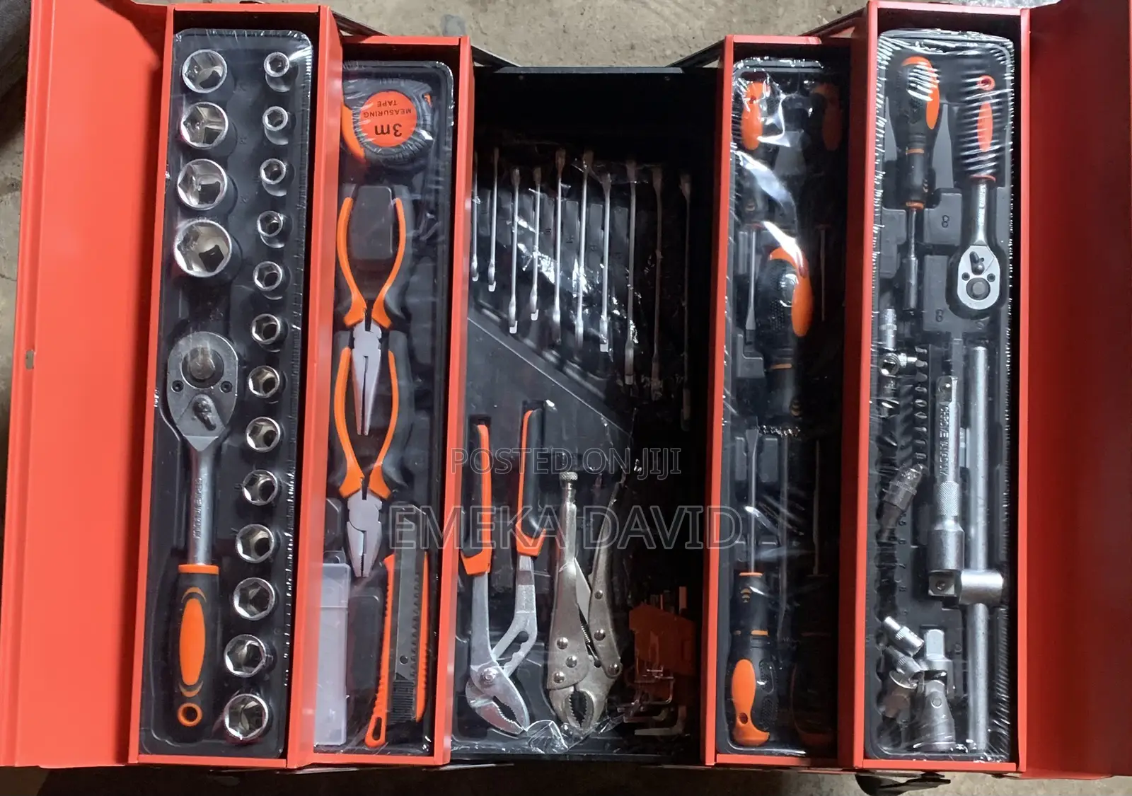 Tool KIT 5 Tray Tool Box 85 PCS