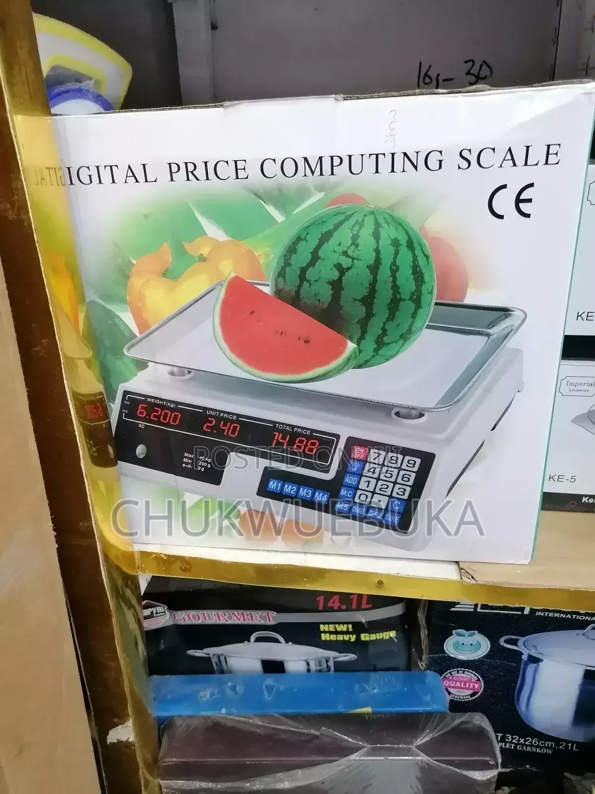 Digital Price Computing Scale