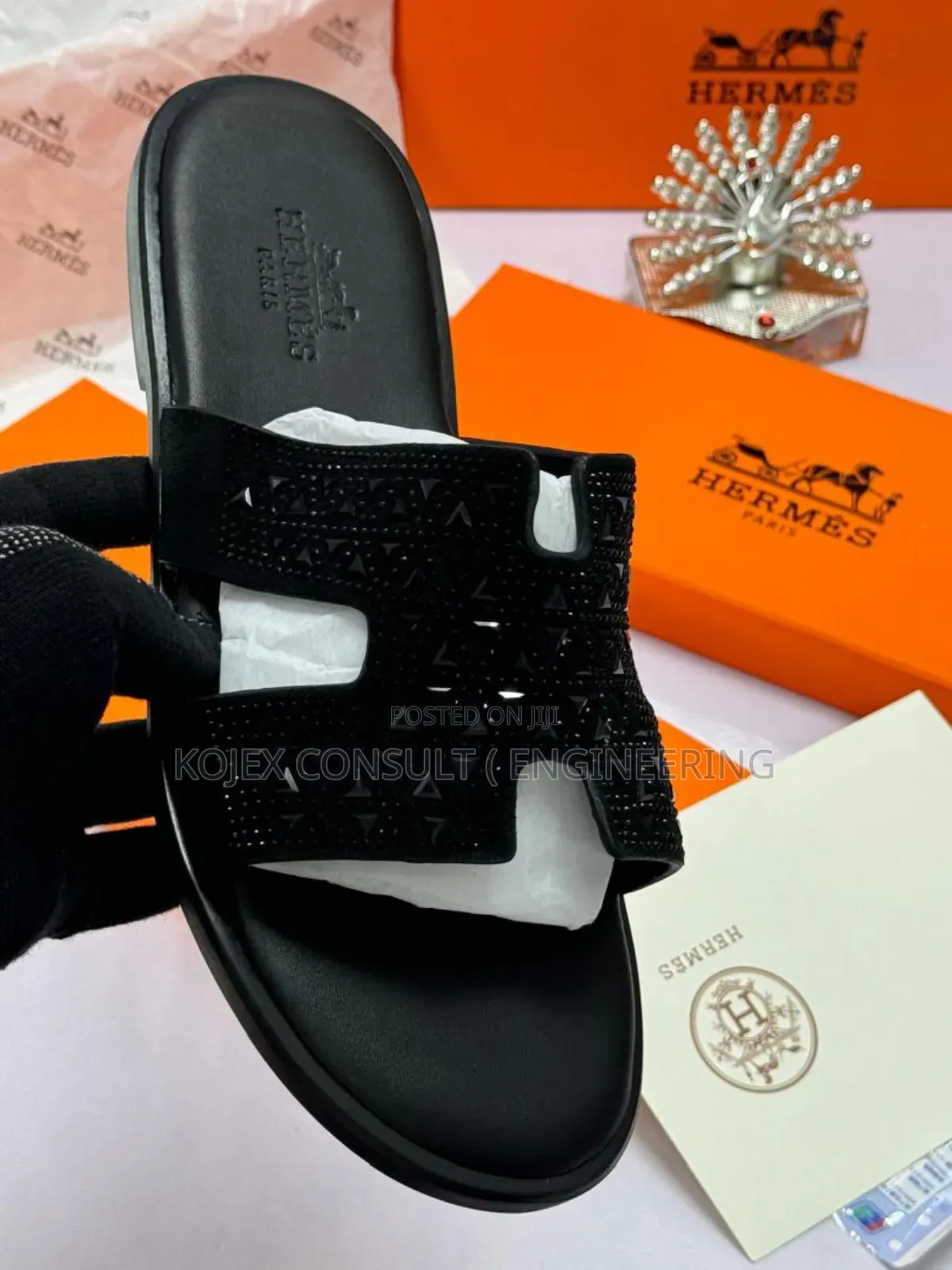 Comfy Hermes Men Slides