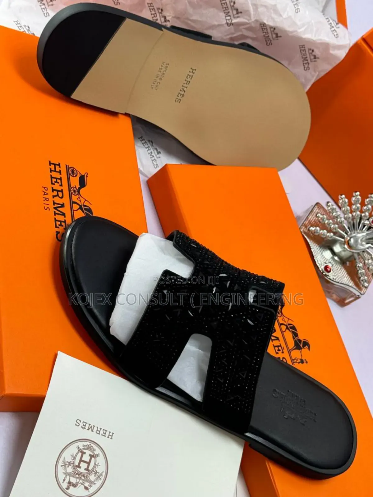 Comfy Hermes Men Slides