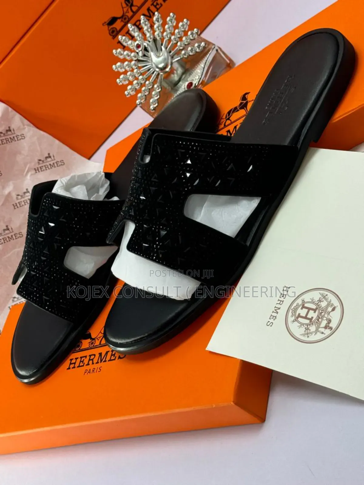 Comfy Hermes Men Slides