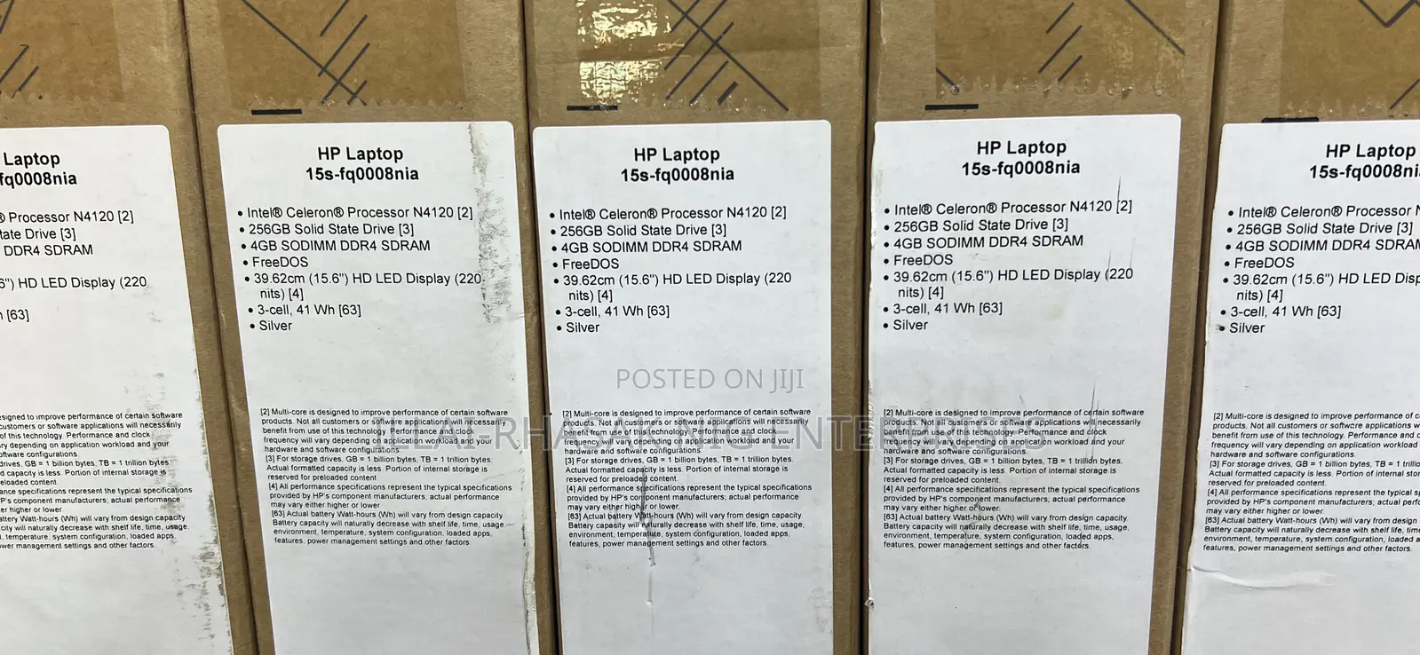 New Laptop HP 15s 4GB Intel Celeron SSD 256GB