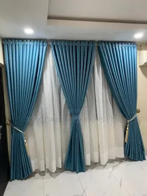 Turkish Curtains Sky Blue