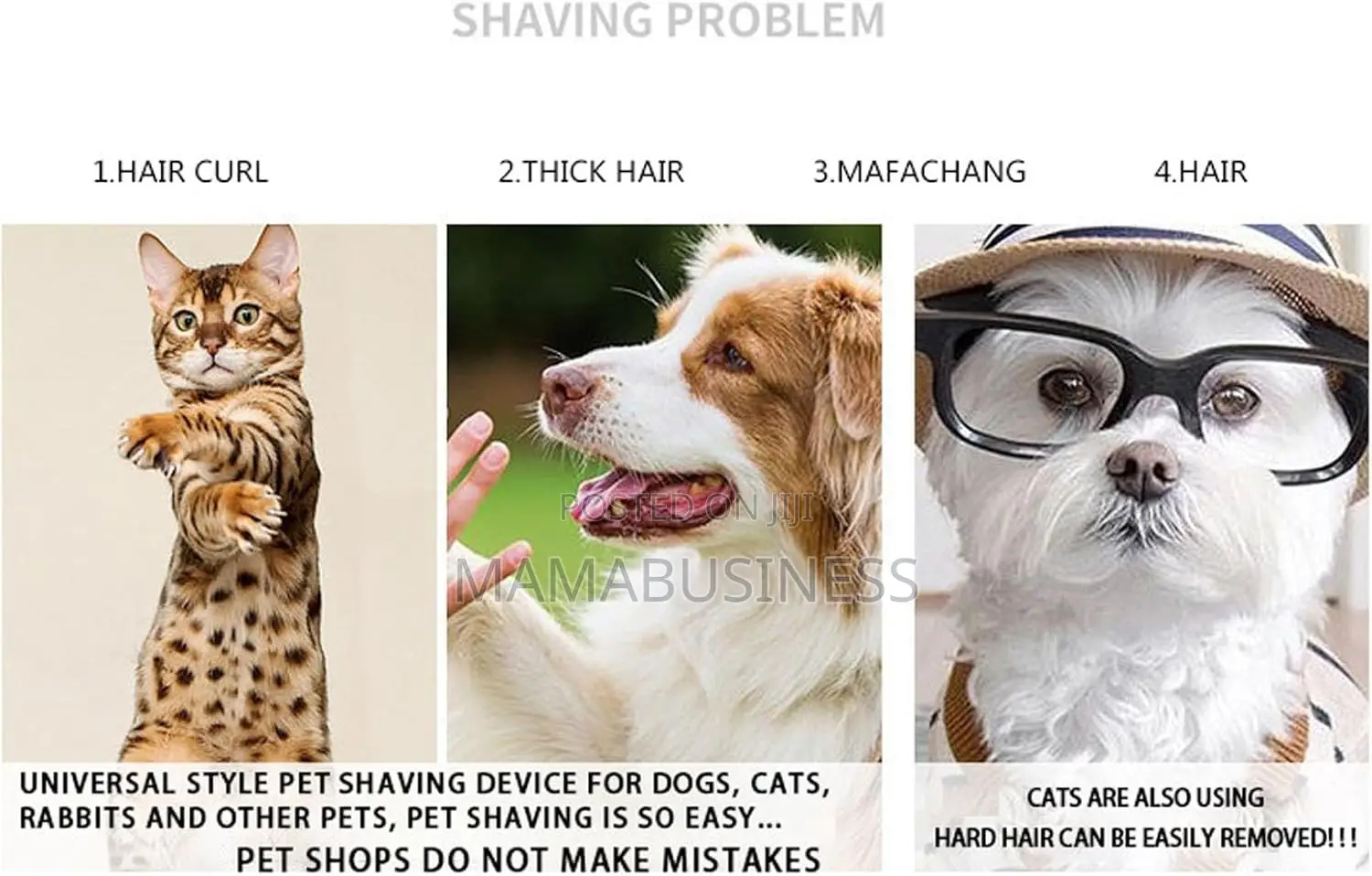 Pet Grooming Kit Set