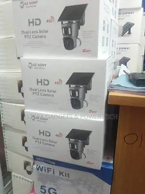 Dual Lens Intelligent Solar 4g PTZ Camera – Hd Pan Tilt